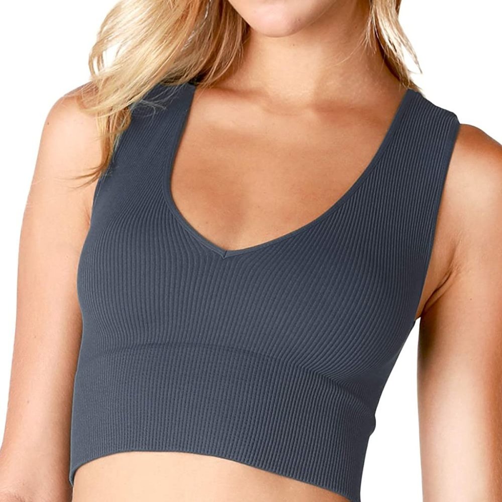 NIKIBIKI PLUNGE V-NECK CROP TOP